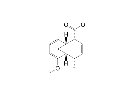 2-Methoxy-7.alpha.-(methoxycarbonyl)-10.alpha.-methyl-(1H.beta.,6H.beta.)-bicyclo[4.4.1]undeca-2,4,8-triene