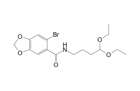 N-(4,4-diethoxybutyl)-6-bromo-[1,3]benzodioxolo-5-carboxamide