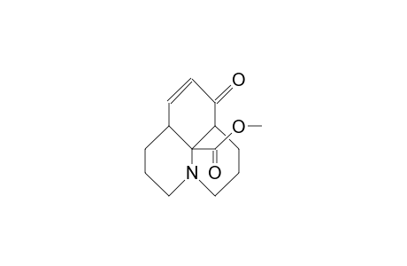 Methyl trans-cis-7a,8,10a,10b-tetrahydro-8-julolidone-10b-carboxylate