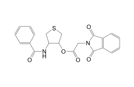 1H-isoindole-2-acetic acid, 2,3-dihydro-1,3-dioxo-, (3S,4S)-4-(benzoylamino)tetrahydrothienyl ester