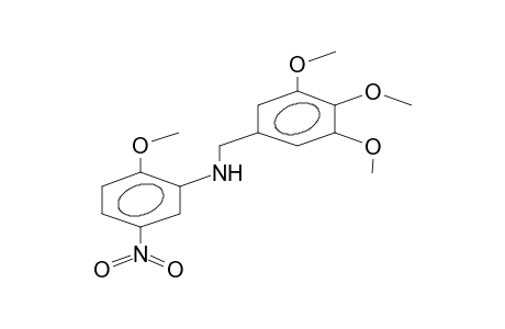 2-(3,4,5-trimethoxybenzylamino)-4-nitroanisole
