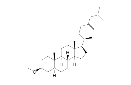 26,27-Dinorcholest-24-ene, 3-methoxy-24-(2-methylpropyl)-, (3.beta.,5.alpha.)-