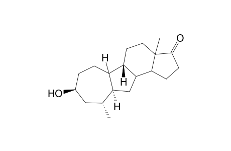 4a.alpha.-Methyl-3.beta.-hydroxy-A-homo-B,19-di-nor-5.alpha.,9.beta.-androstan-17-one