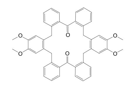 2,23-Dioxo-12,13,33,34-tetramethoxyheptacyclo[36.4.0.0(3,8).0(10,15).0(17,22).0(24,29).0(31,36)]dotetraconta-1(38),3(8),4,6,10(15),11,13,17(22),18,20,24(29),25,27,31(36),32,34,39,41-octadecaene, Tetramethoxy[1(6)]OCP-1,4-dione