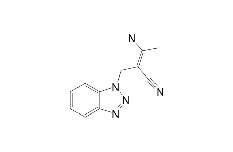 3-AMINO-2-(BENZOTRIAZOL-1-YL-METHYL)-CROTONONITRILE