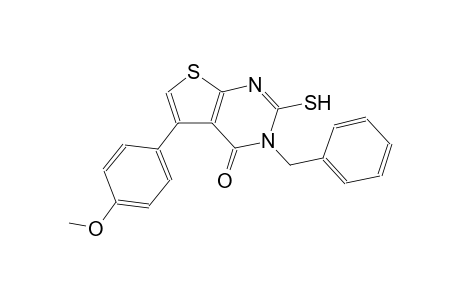 3-Benzyl-2-mercapto-5-(4-methoxy-phenyl)-3H-thieno[2,3-d]pyrimidin-4-one