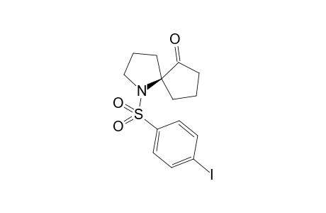 (S)-1-(4-iodophenylsulfonyl)-1-azaspiro[4.4]nonan-6-one