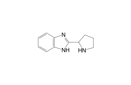1H-1,3-Benzimidazole, 2-(2-pyrrolidinyl)-