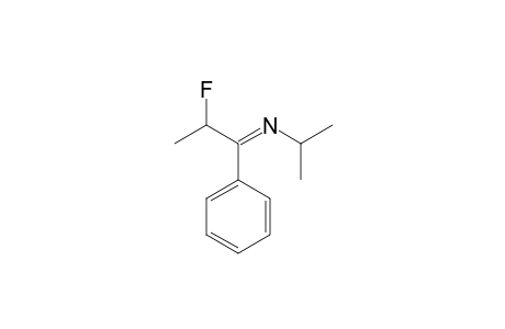N-iso-Propyl-2-fluoro-1-phenyl-1-propanimine