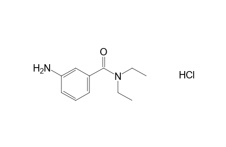 m-amino-N,N-diethylbenzamide, monohydrochloride