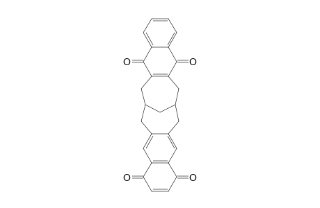 1,4,9,14-Tetraoxo-1,4,6,7,8,9,14,15,16,17-decahydro-7,16-methanodinaphtho(2,3-a:2',3'-f)cyclodecene