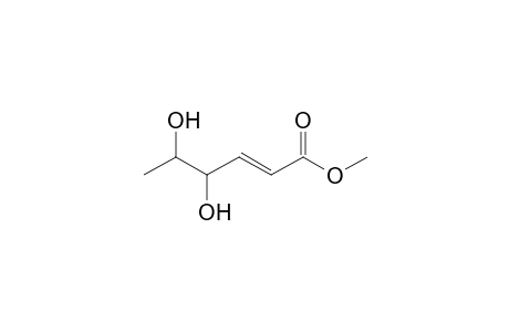 Methyl 4,5-dihydroxy-2-hexenoate