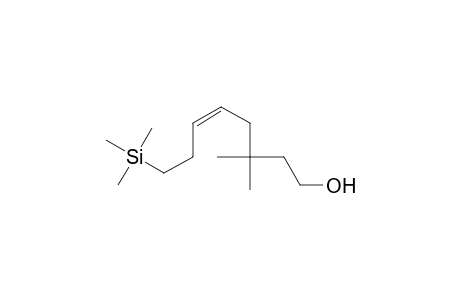 (Z)-8-(Trimethylsilyl)-3,3-dimethyl-5-octenol