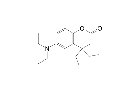 6-(Diethylamino)-4,4-diethylchroman-2-one