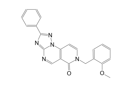 pyrido[3,4-e][1,2,4]triazolo[1,5-a]pyrimidin-6(7H)-one, 7-[(2-methoxyphenyl)methyl]-2-phenyl-