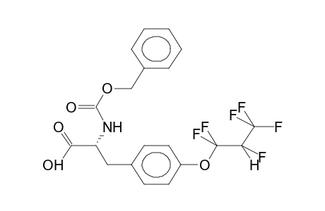 N-BENZYLOXYCARBONYL-4-HEXAFLUOROPROPOXY-L-PHENYLALANINE