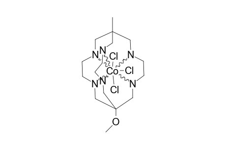1-METHOXY-8-METHYL-3,6,10,13,16,19-HEXAAZABICYClO-[6.6.6]-ICOSANYL-COBALTCHLORIDE-III;1-METHOXY-8-METHYL-SARCOPHAGINYL-COBALTCHLORIDE-III