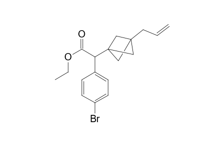Ethyl 2-(3-allylbicyclo[1.1.1]pentan-1-yl)-2-(4-bromophenyl)acetate
