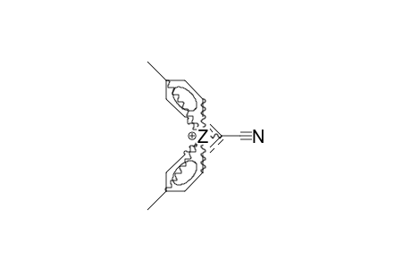 Cyano-bis(4-tolyl)-carbenium cation