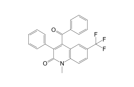 4-Benzoyl-1-methyl-3-phenyl-6-(trifluoromethyl)quinolin-2(1H)-one