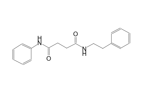 butanediamide, N~1~-phenyl-N~4~-(2-phenylethyl)-