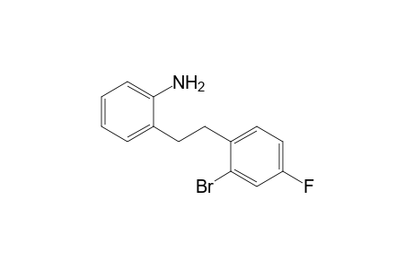 2-[2-(2-bromanyl-4-fluoranyl-phenyl)ethyl]aniline