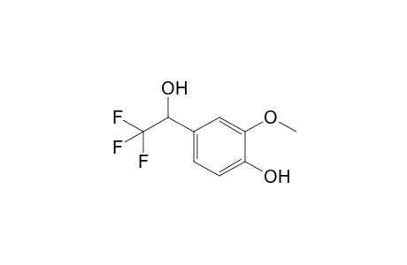 2-Methoxy-4-(2,2,2-trifluoro-1-hydroxyethyl)phenol