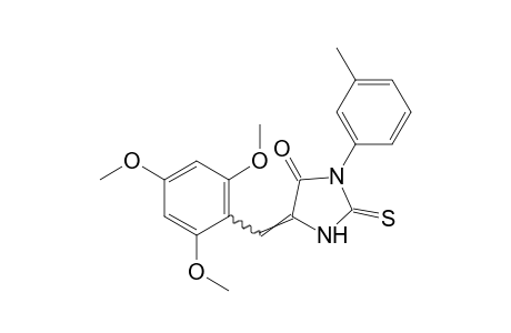 2-Thio-3-m-tolyl-5-(2,4,6-trimethoxybenzylidene)hydantoin