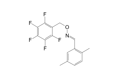 (E)-1-(2,5-dimethylphenyl)-N-[(2,3,4,5,6-pentafluorophenyl)methoxy]methanimine