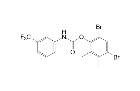 m-(trifluoromethyl)carbanilic acid, 4,6-dibromo-2,3-xylyl ester