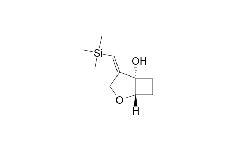 (1R*,5S*,2E)-2-[(Trimethylsilyl)methylene]-4-oxabicyclo[3.2.0]heptan-1-ol