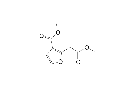 2-(2-keto-2-methoxy-ethyl)furan-3-carboxylic acid methyl ester