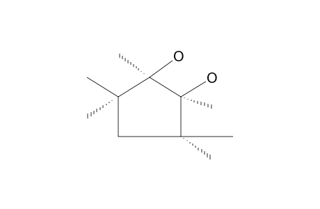 cis-1,2,3,3,5,5-HEXAMETHYL-1,2-CYCLOPENTANEDIOL