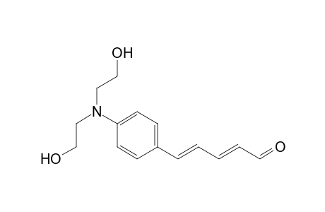 5-[4-[N,N-bis(2-hydroxyethyl)amino]phenyl]penta-2,4-dien-1-al