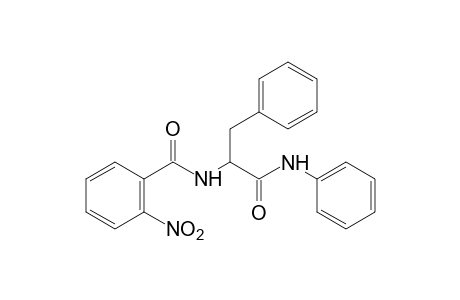 alpha-(o-nitrobenzamido)hydrocinnamanilide