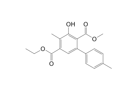 5-Ethyl 2-Methyl 3-Hydroxy-4,4'-dimethylbiphenyl-2,5-dicarboxylate