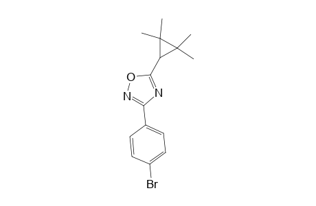 3-(4-Bromophenyl)-5-(2,2,3,3-tetramethylcyclopropyl)-1,2,4-oxadiazole