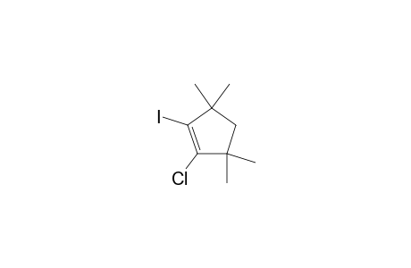 1-Chloro-2-iodo-3,3,5,5-tetramethylcyclopentene