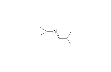 Cyclopropylamine, N-isobutylidene-