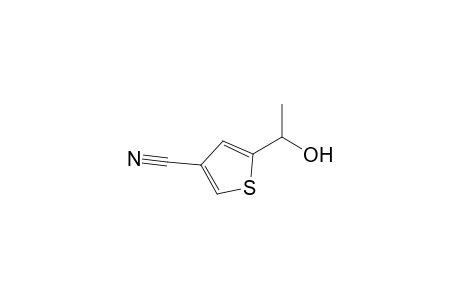 5-(1-hydroxyethyl)-3-thiophenecarbonitrile