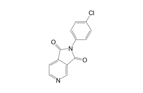 N-(p-chlorophenyl)-3,4-pyridinedicarboximide