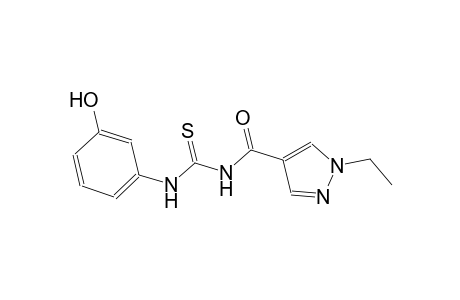 N-[(1-ethyl-1H-pyrazol-4-yl)carbonyl]-N'-(3-hydroxyphenyl)thiourea