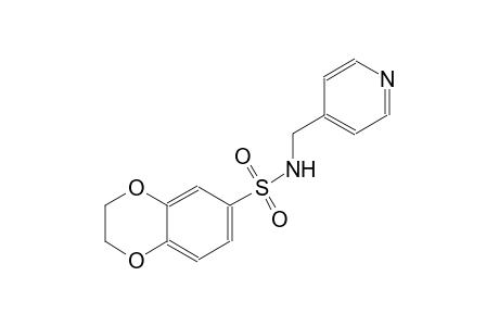 N-(4-pyridinylmethyl)-2,3-dihydro-1,4-benzodioxin-6-sulfonamide