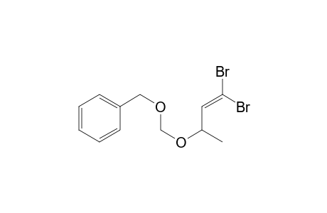 (3,3-dibromo-1-methyl-allyloxy)methoxymethylbenzene