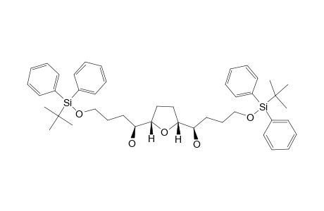 (1R)-4-(tert-butyl-di(phenyl)silyl)oxy-1-[(2R,5S)-5-[(1S)-4-(tert-butyl-di(phenyl)silyl)oxy-1-hydroxybutyl]oxolan-2-yl]butan-1-ol