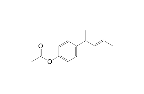 4-(4-Acetoxyphenyl)-2-pentene