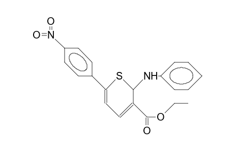 2-Anilino-3-ethoxycarbonyl-6-(4-nitro-phenyl)-2H-thiopyran