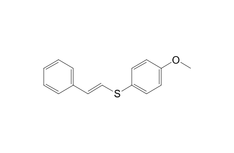 (4-Methoxyphenyl)(styryl)sulfane