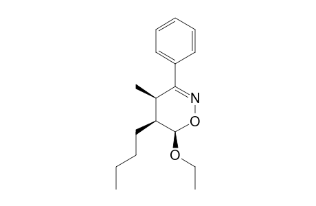 5-BUTYL-6-ETHOXY-4-METHYL-3-PHENYL-5,6-DIHYDRO-4H-1,2-OXAZINE;5,6-CIS-ISOMER