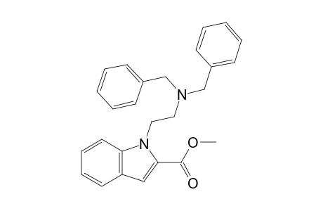 Methyl N-(2-dibenzylaminoethyl)indole-2-carboxylate